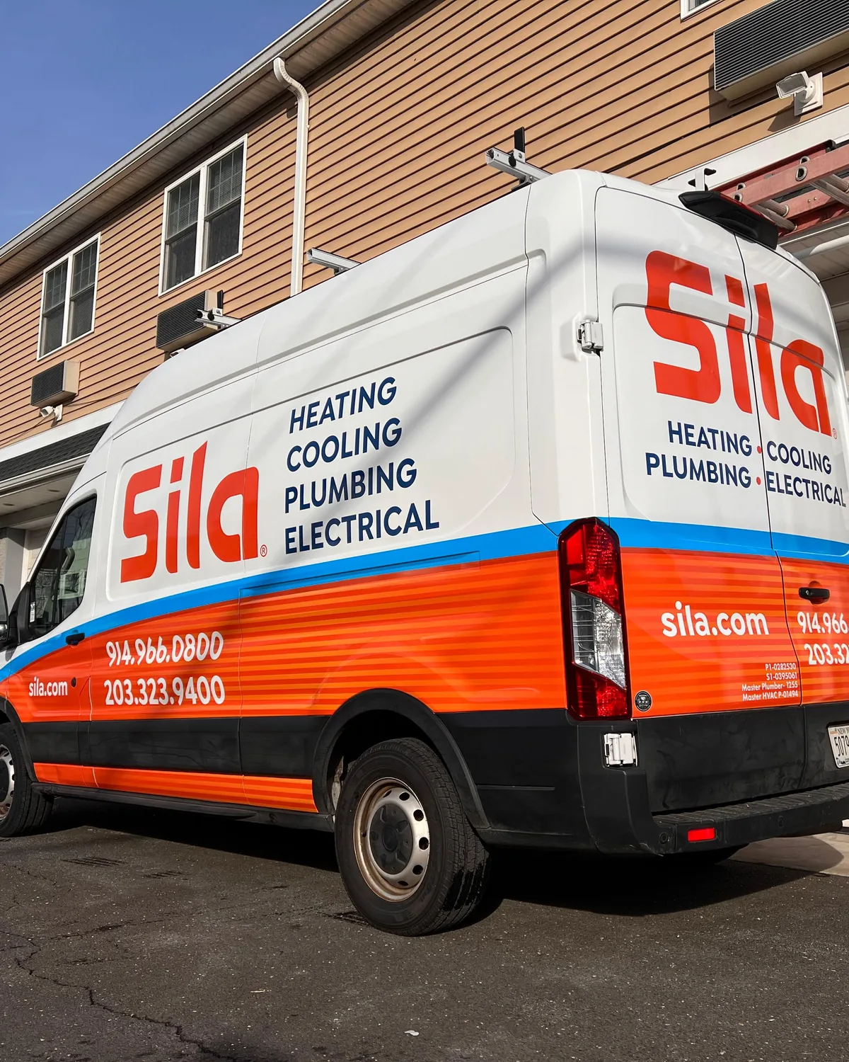 SILA commercial van full wrap